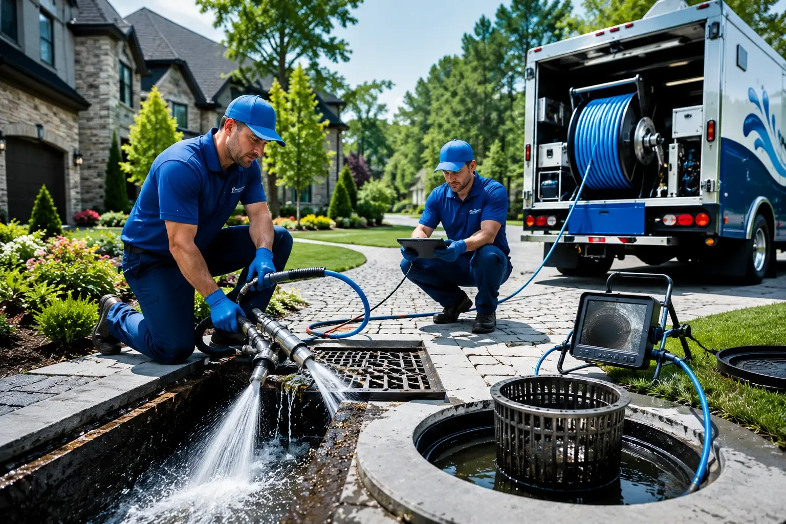 Local outdoor drain cleaning professionals in Wolfe City, TX